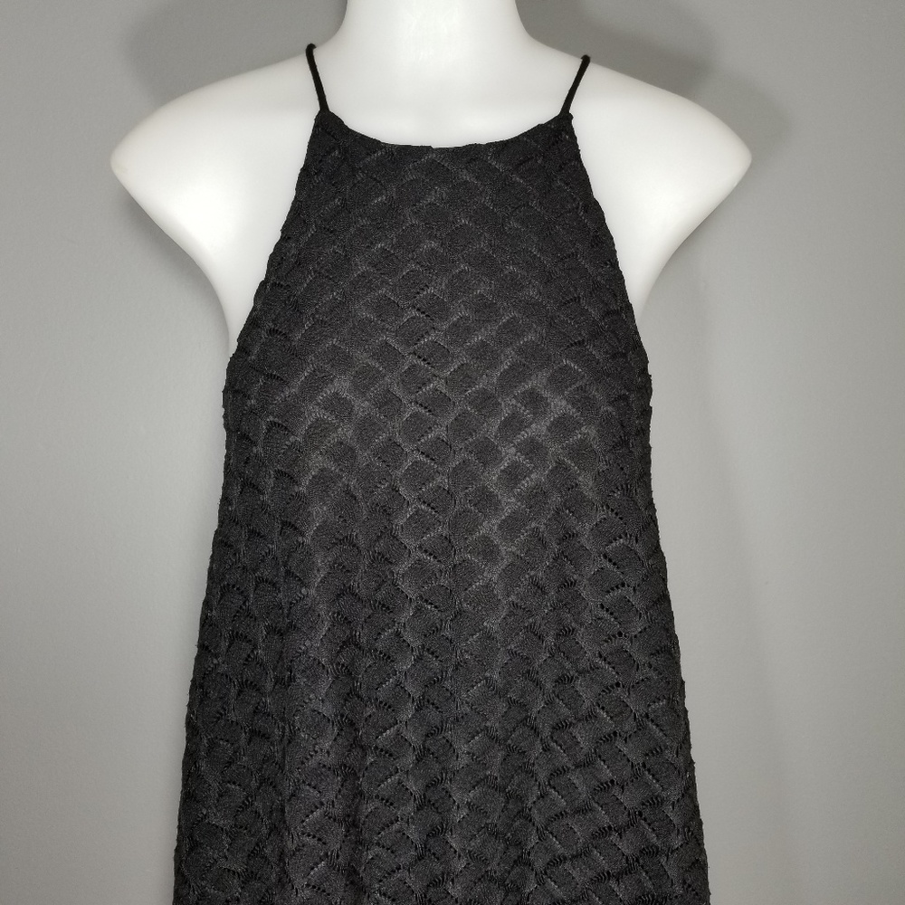 KIMCHI BLUE MINI BLACK DRESS
